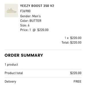 Adidas Yeezy Boost 350 Butter